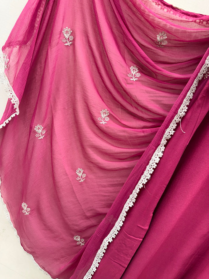 Embroidered Farshi Salwar Suits