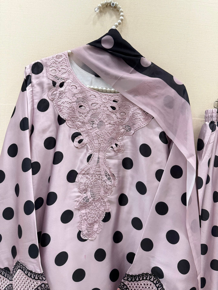 Polka dot suits