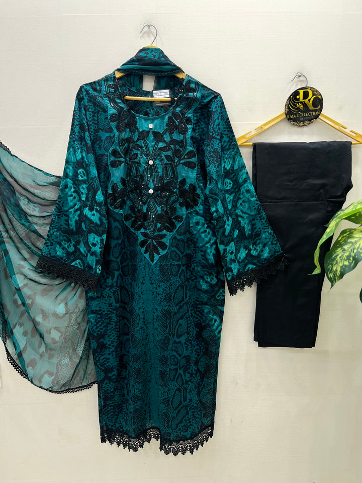 Pakistani patch work suits