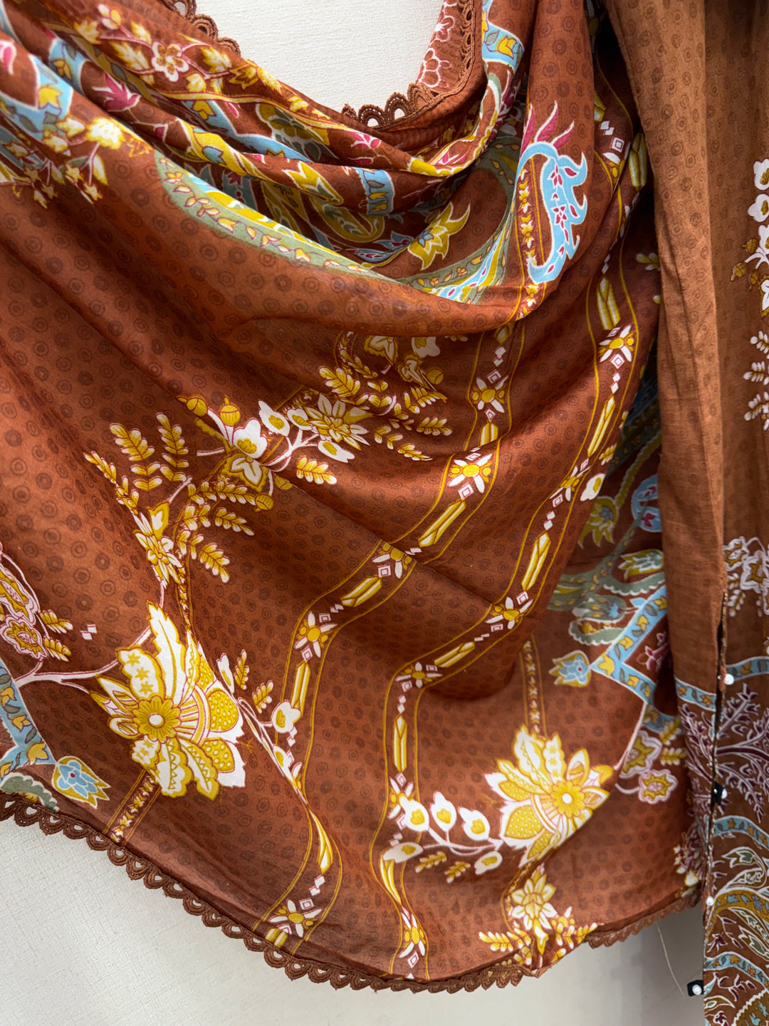 Pakistani patch work suit