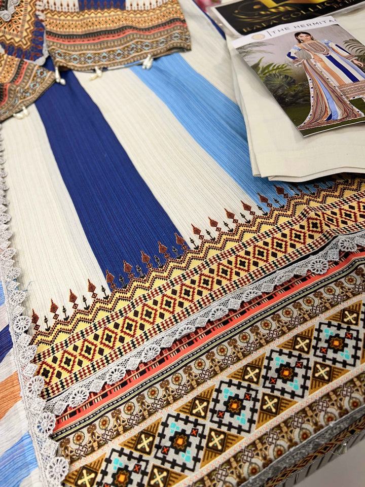 LUXURIOUS LAWN SUITS 3622