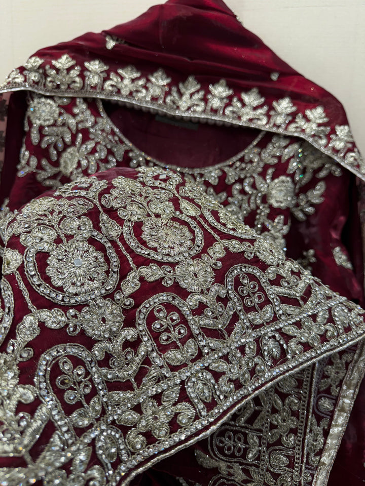 Luxury pakistani garara suits