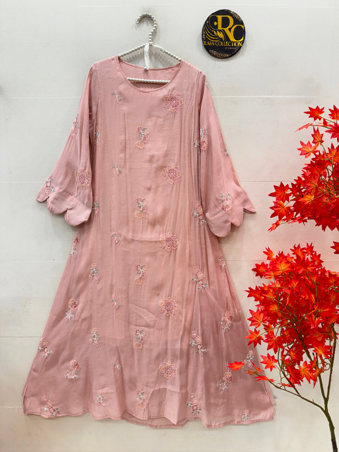 Mal chandheri Embroidered Gown’s