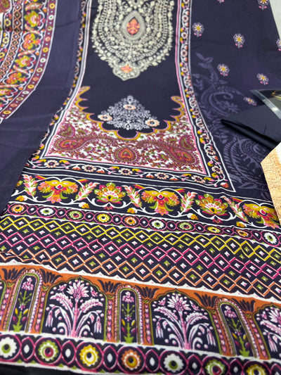 Semi Cotton embroided suit 1898