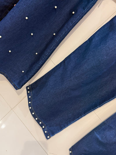 Denim long Co-ord sets 2344