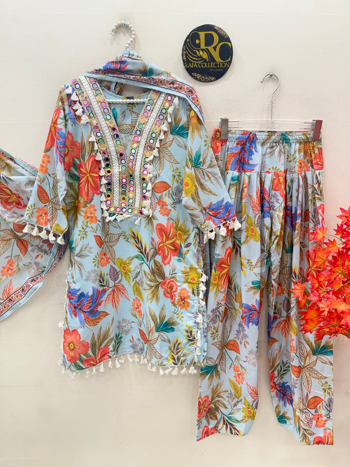 Rayon Farshi Salwar Suits
