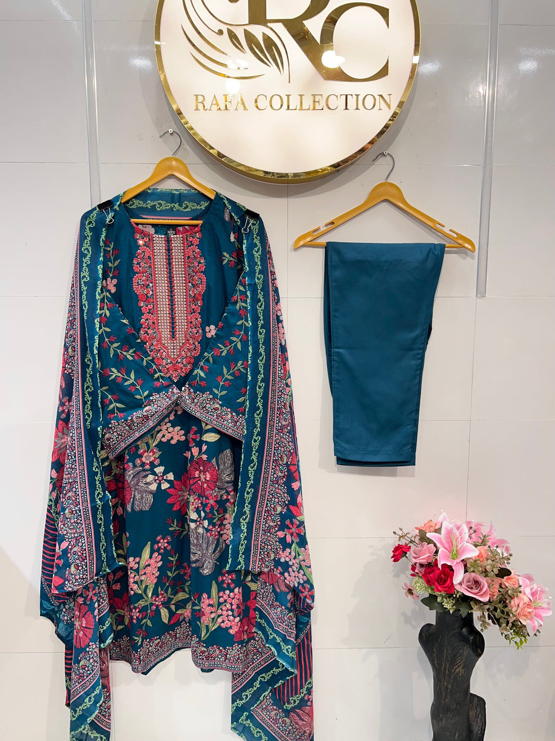 Paki Embroided suits 3410