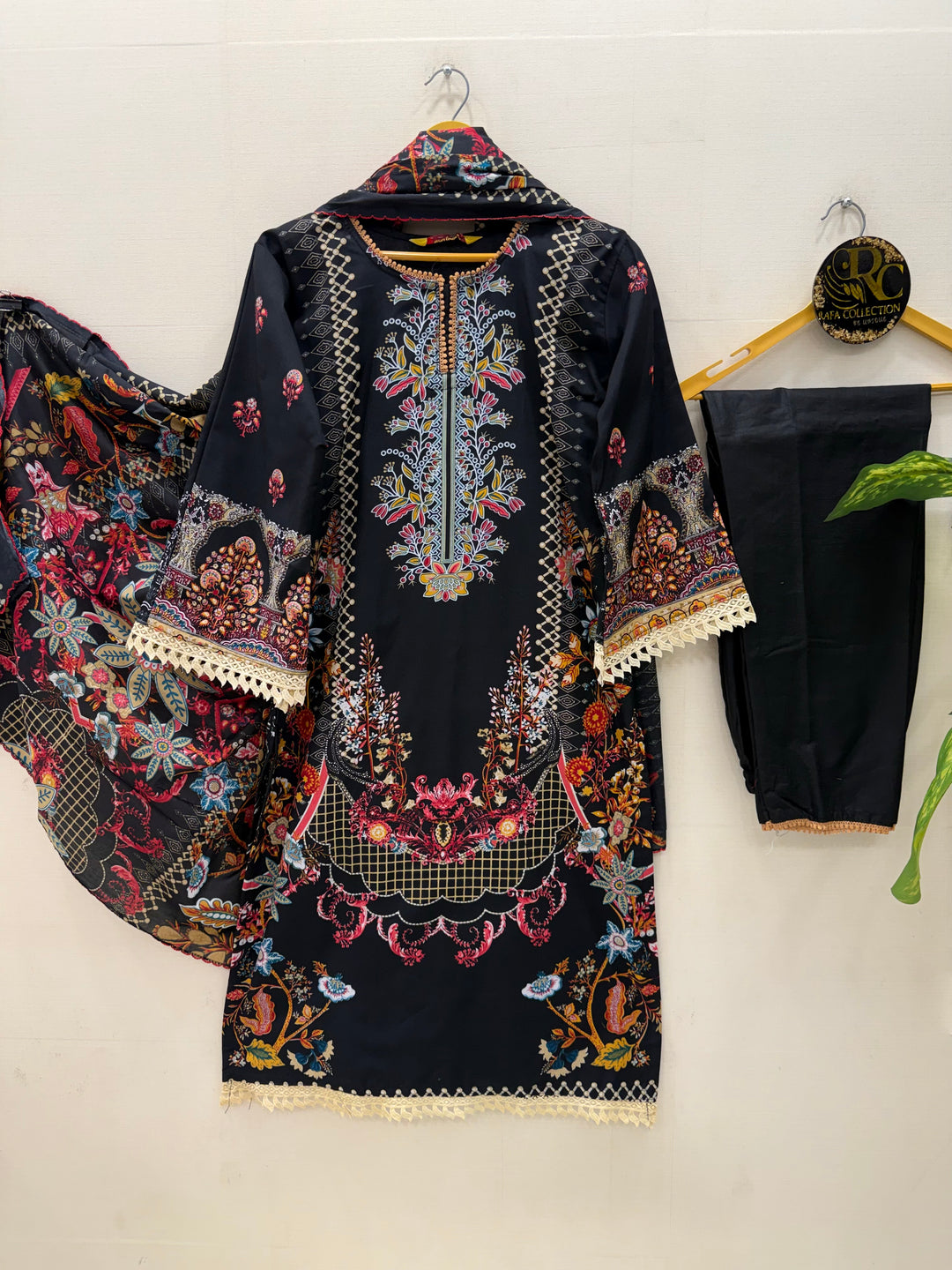 Semi Cotton printed Suits