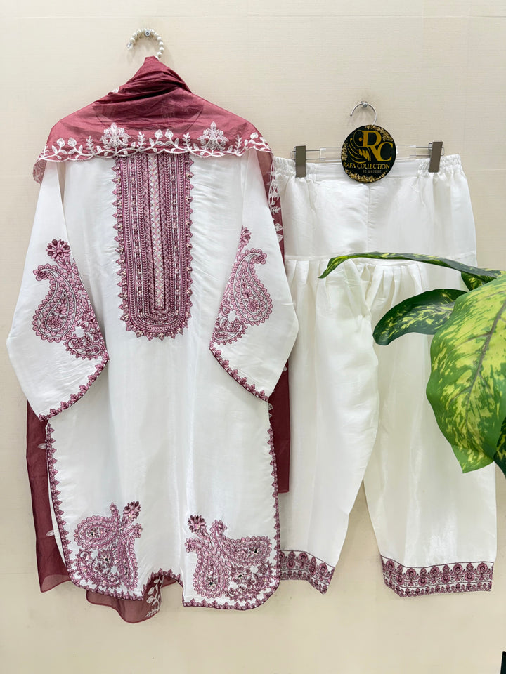 Shimmer Organza suits