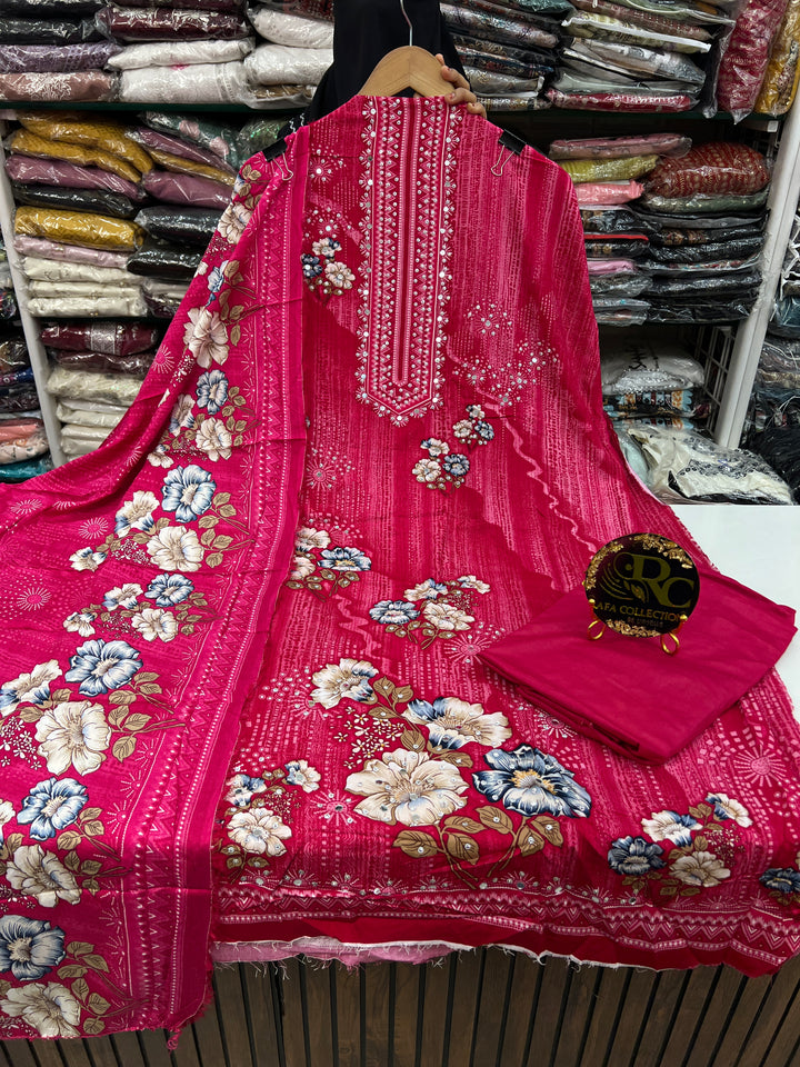 Rayon unstitched suits 2787