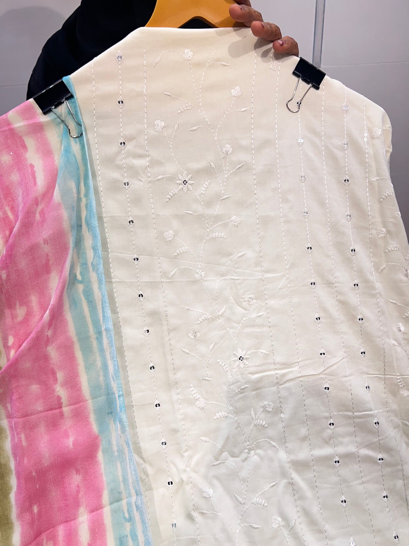 Cotton Unstitched Suit 1318