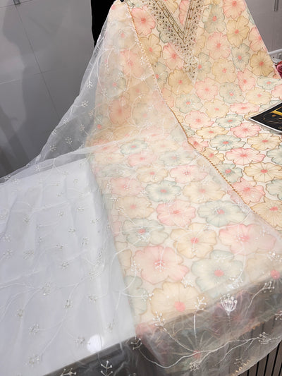 Organza sequence suit 672808
