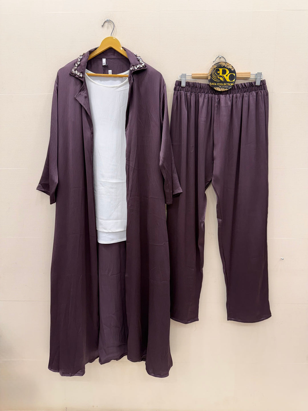 Handwork shrug Co-ord Set 831