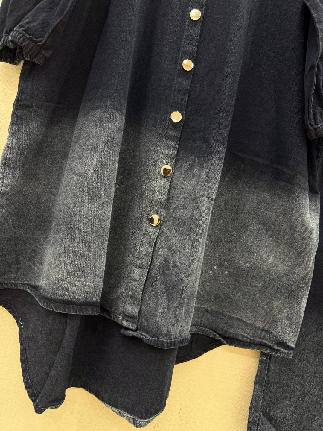 Denim embroidered co-ord sets