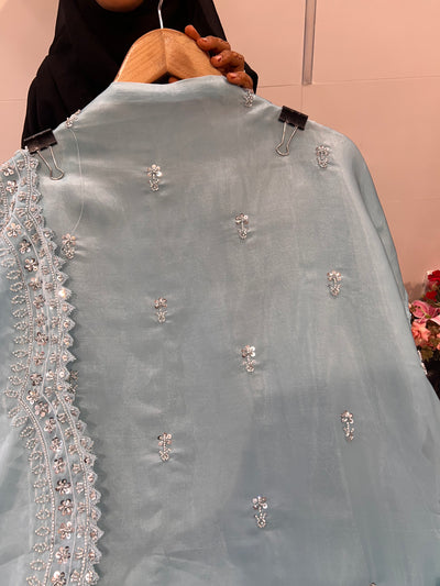 Organza Handwork suit 2254