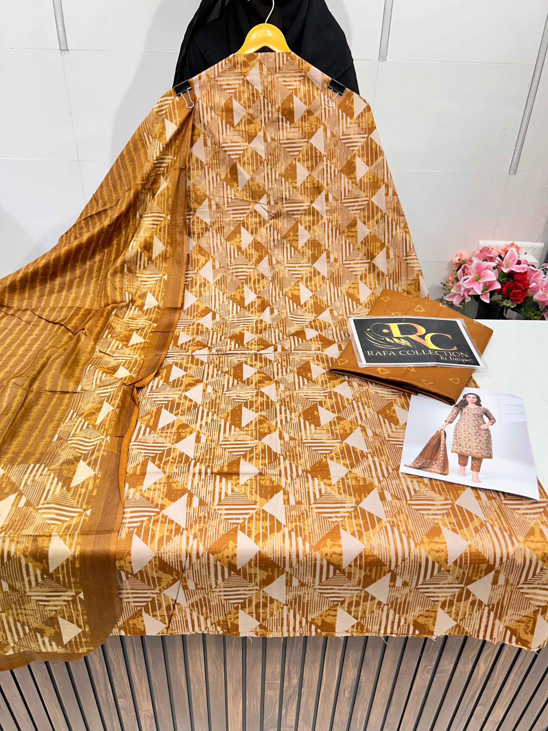 Cotton Printed suit 11546