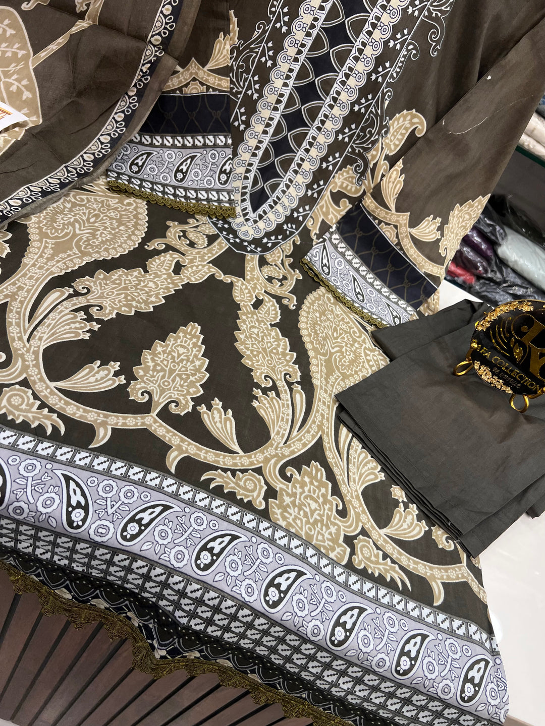 Cotton ready to wear suits