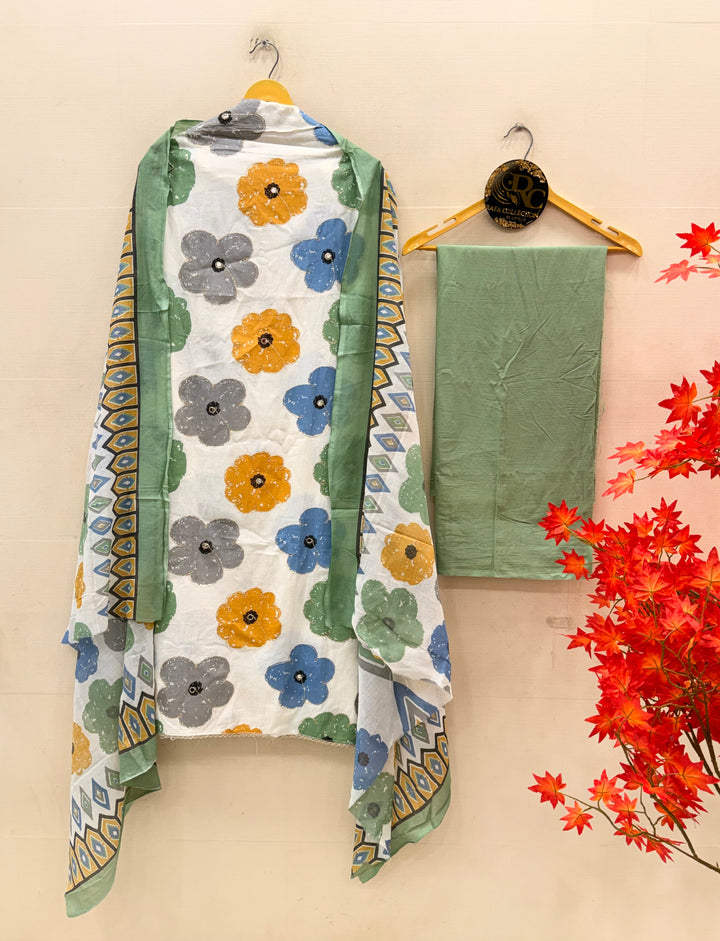 Cotton unstitched Suit’s