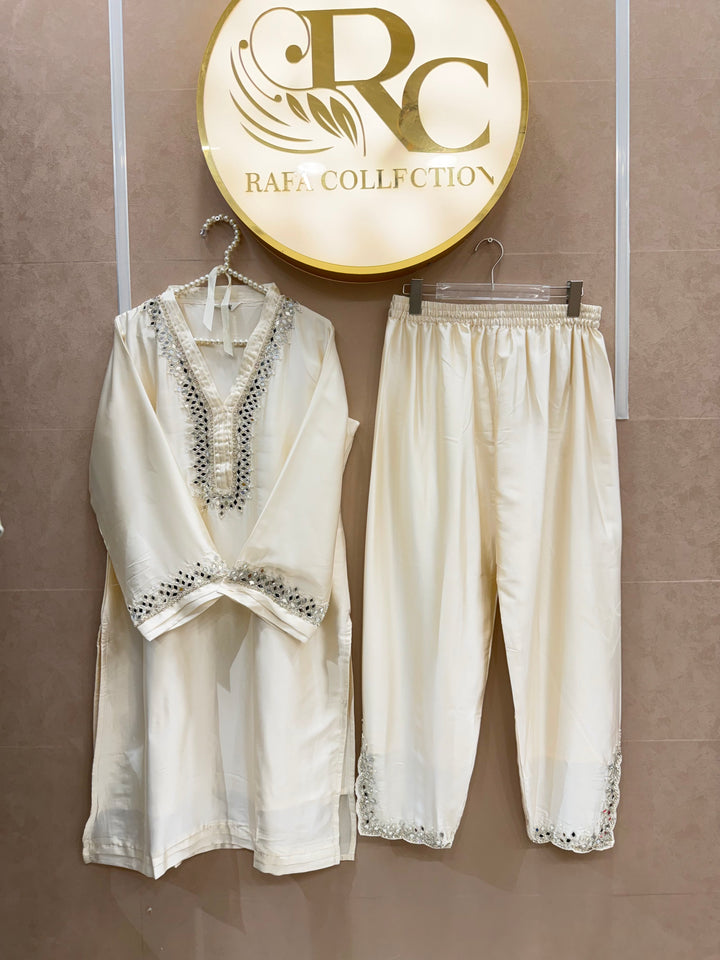 Mirror Handwork Suit