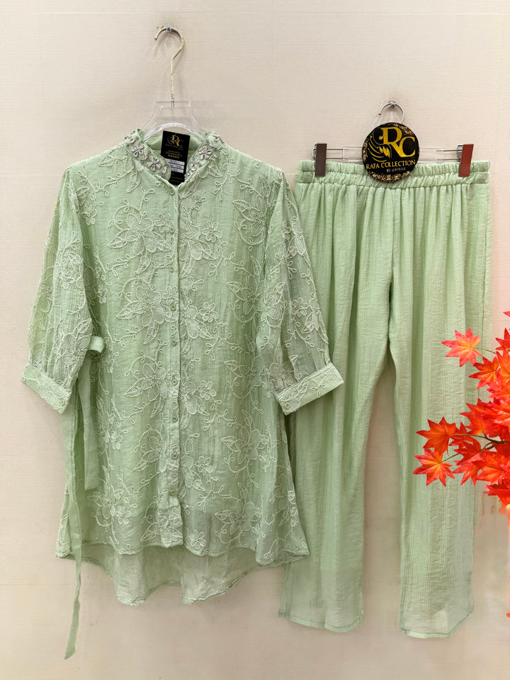 Imported crinkle Co-ord Sets