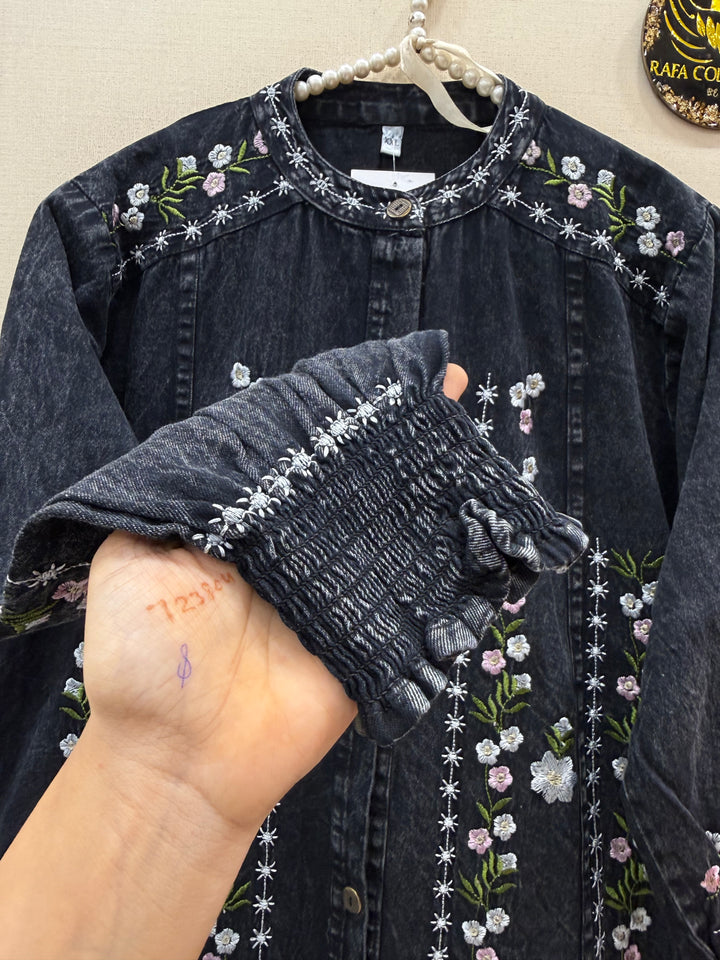 Denim Long Gown’s