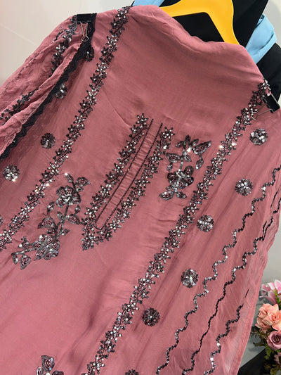 Organza Sequence Suit