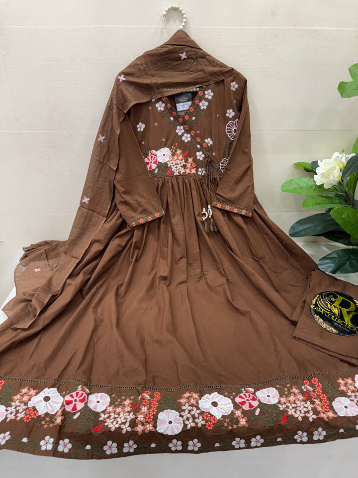 Cotton Anarkali suit’s