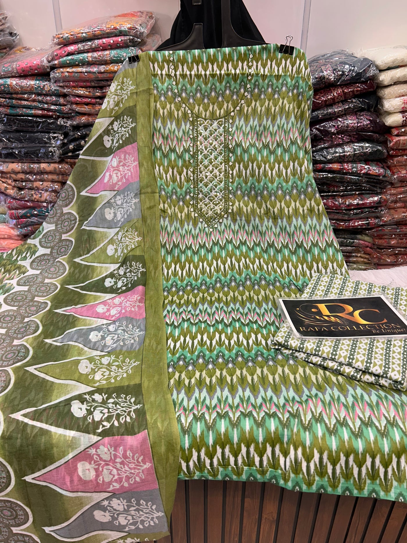 COTTON UNSTICH SUIT 1359