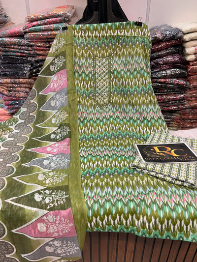 COTTON UNSTICH SUIT 1359