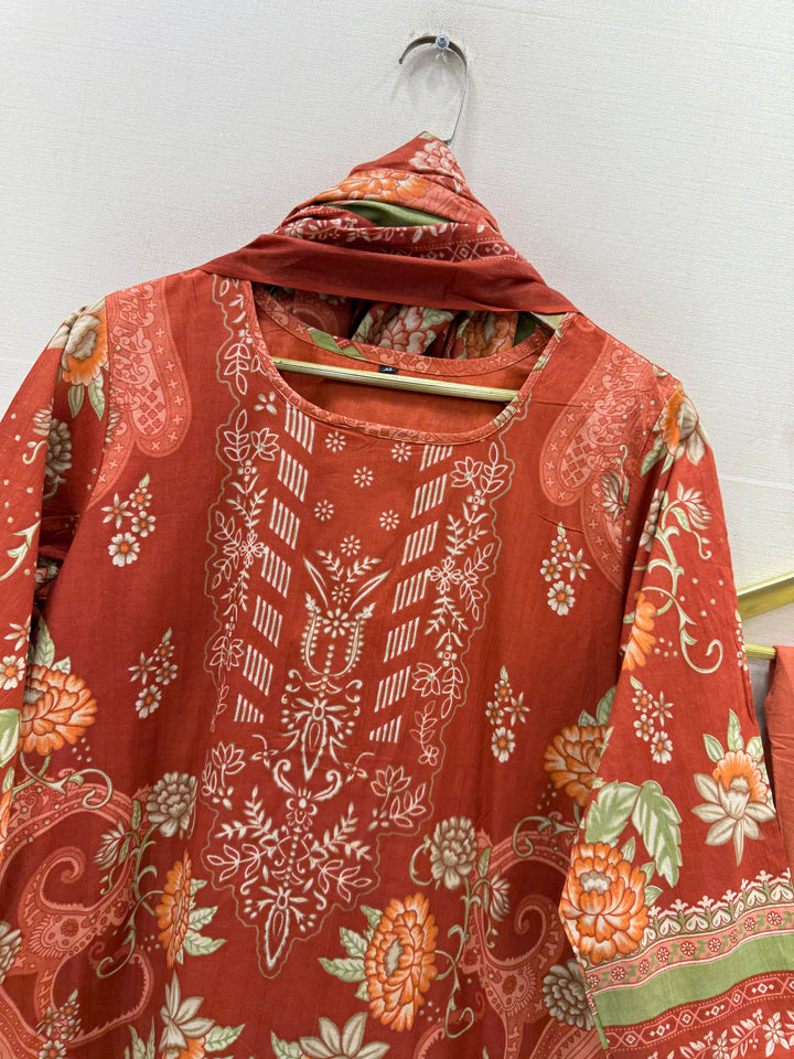 Cotton ready to wear suits