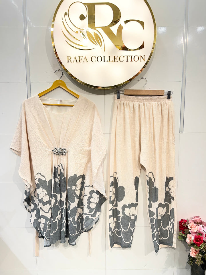 Imported  Kaftan co - ord sets 2372