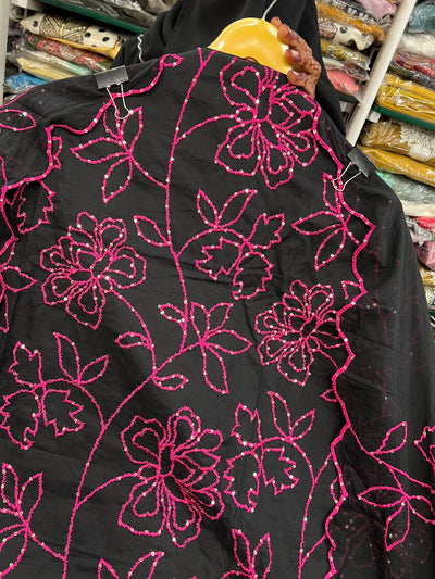 Embroidered unstitch suit 2676