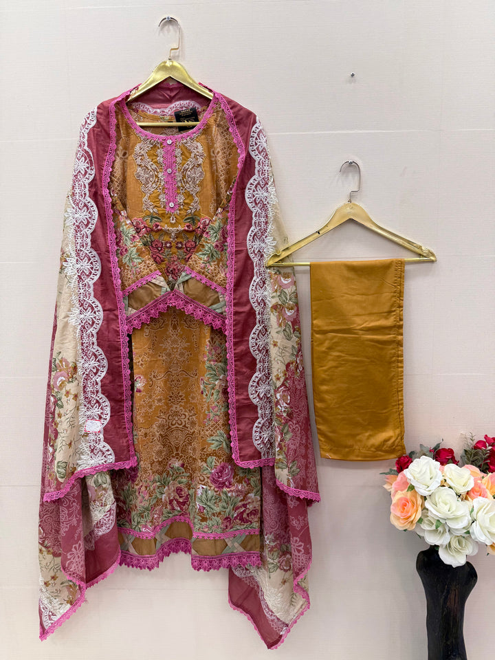 Pakistani patch work suit