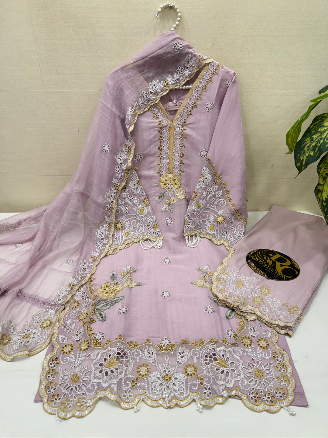 Premium cutwork suits