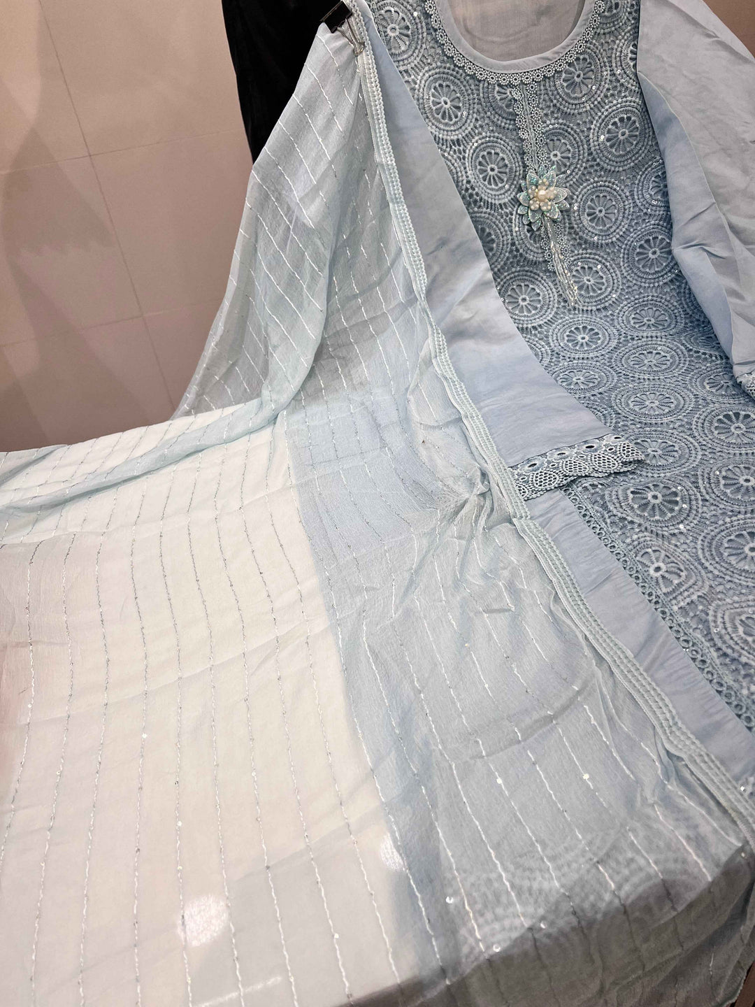 Cotton Unstitch Suit 1834