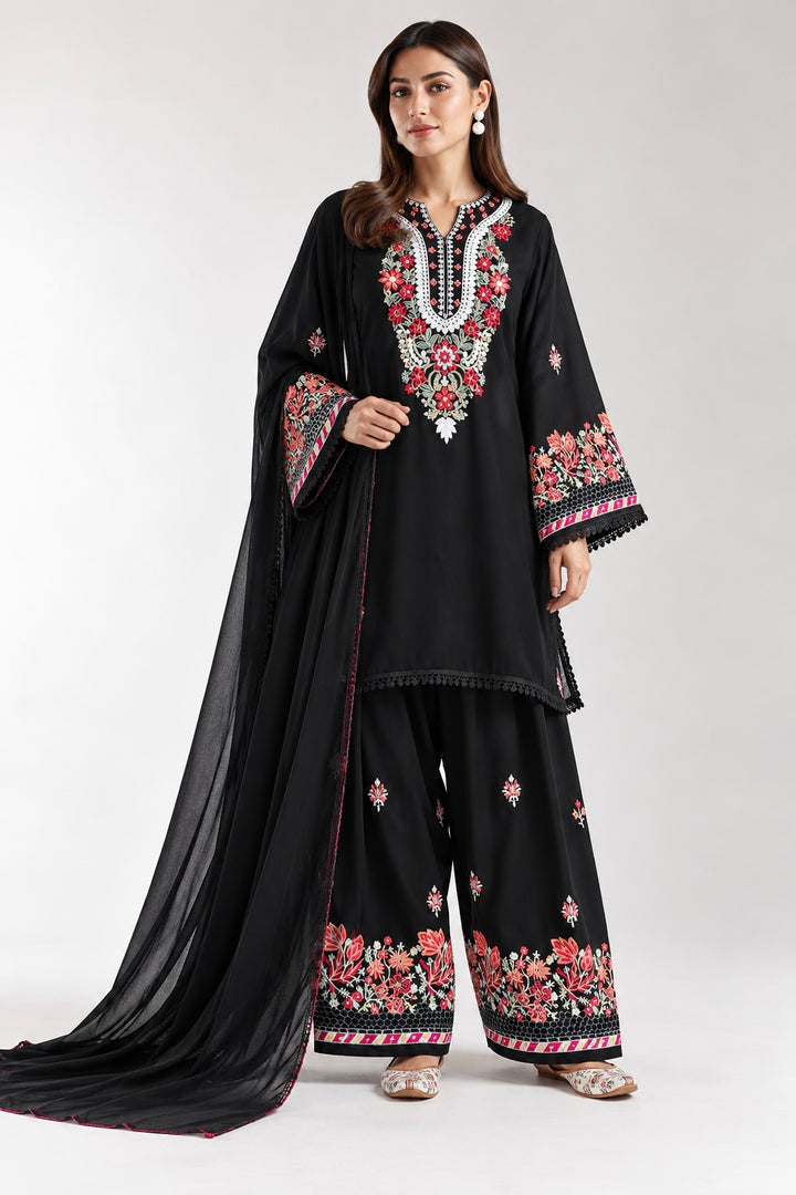 Premium Embroidered Farshi Salwar Suits
