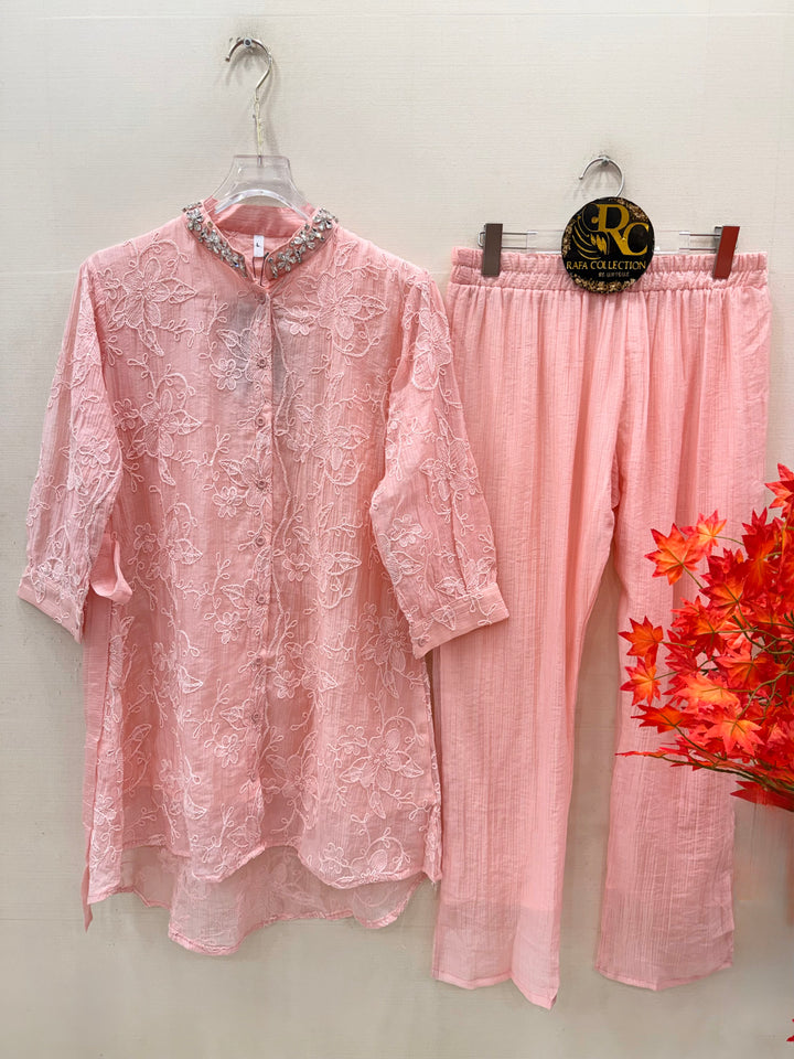 Imported crinkle Co-ord Sets