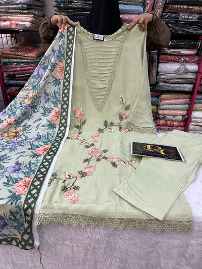 Organza Kurti Pant Set 920