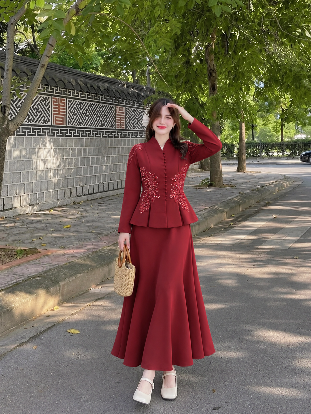 Trendy Korean Skirt sets