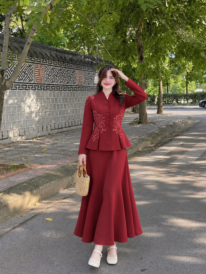 Trendy Korean Skirt sets