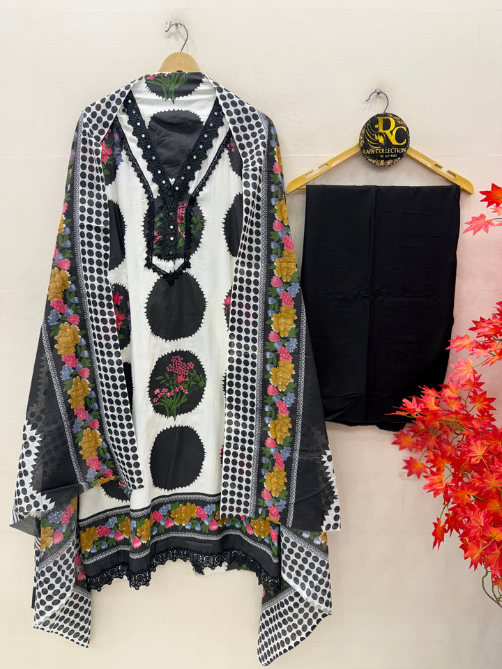 Cotton unstitched Suits