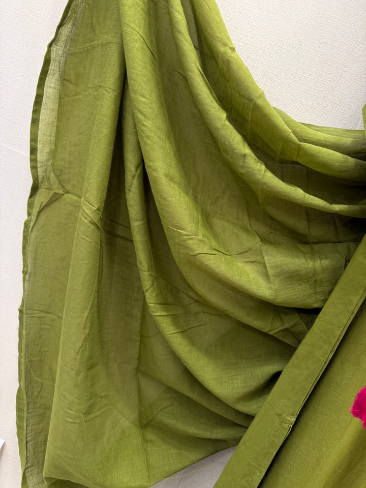 Embroidered cotton Suit