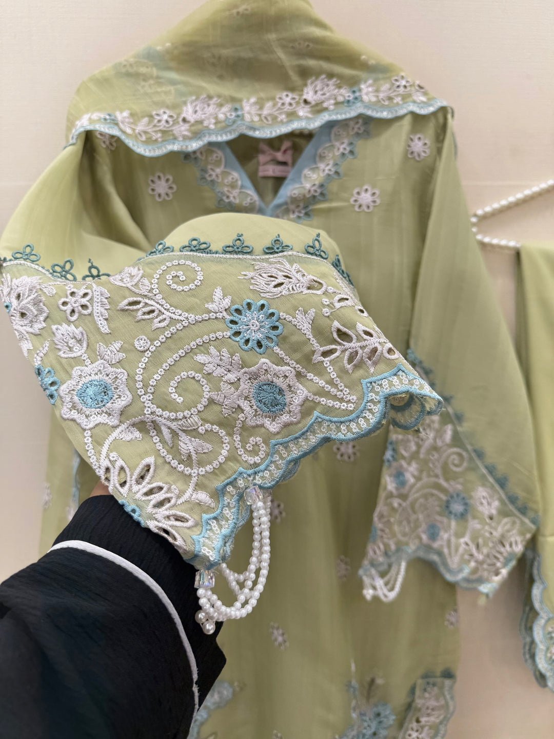Premium cutwork suits