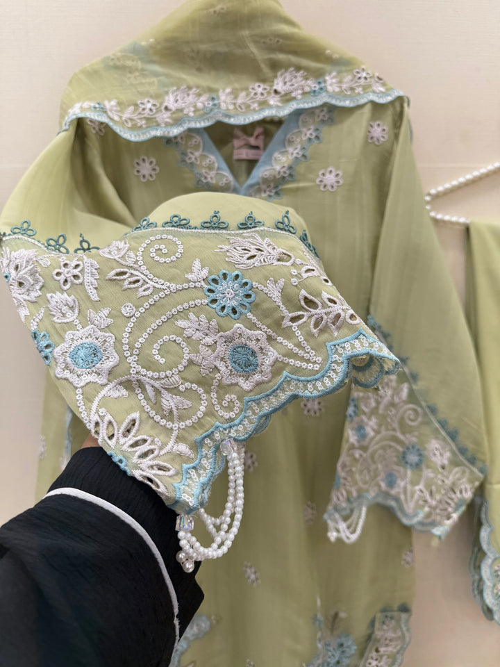 Premium cutwork suits