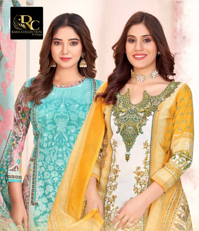 Pakistani printed Ready Made Suit 1358