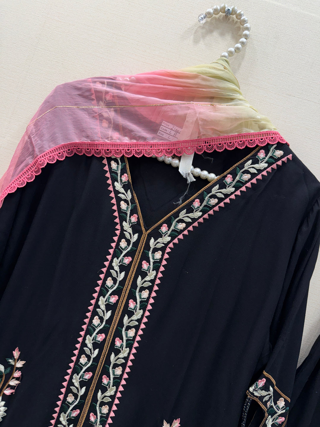 Embroided Pakistani plazzo suits