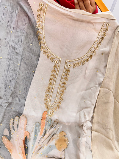 Pure Organza Suit 1640
