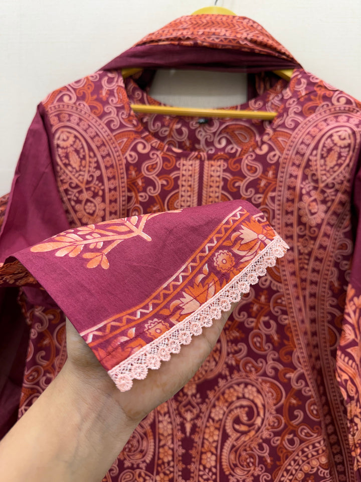 Cotton ready to wear suits