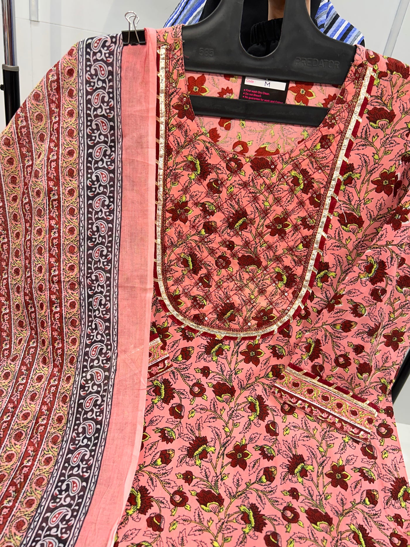 Cotton kurti pant set