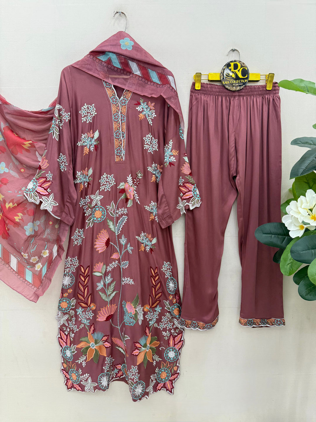 Long Embroidered Kaftans